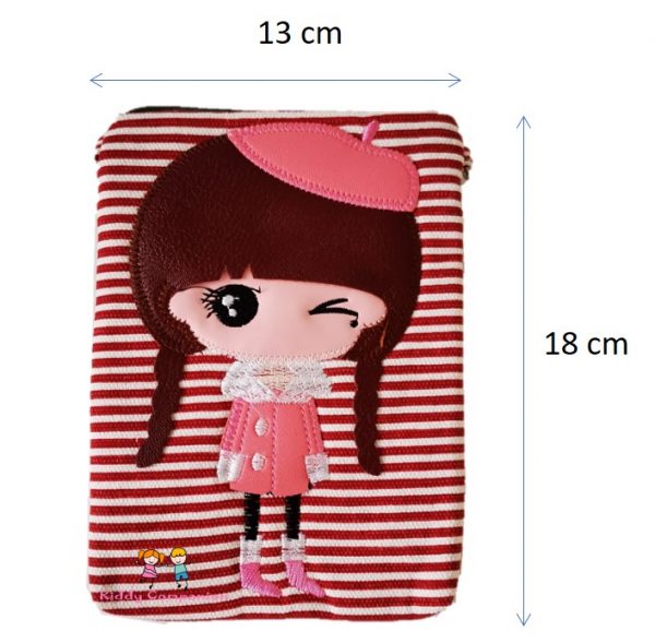 Little Girl Crossbody Sling Pouch Dimensions GalleryShots