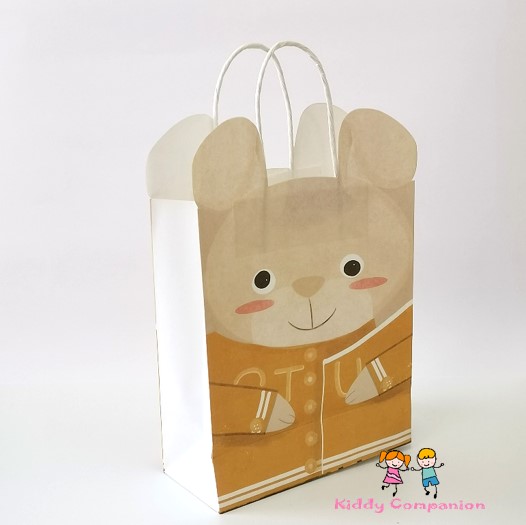 Animal Theme Paper Party Bag SideView GalleryShots